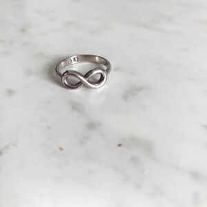 Silver Infinity Ring